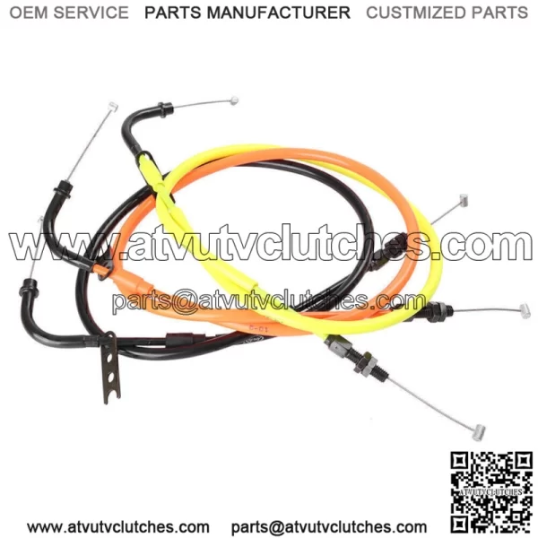 Motorcycle Throttle Cables Wire Line For Suzuki GSXR600 / GSXR750 2006-2010 (For: Suzuki) - Image 3