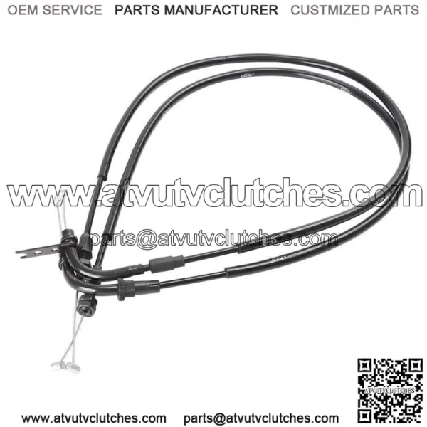 Motorcycle Throttle Cables Wire Line For Suzuki GSXR600 / GSXR750 2006-2010 (For: Suzuki) - Image 4