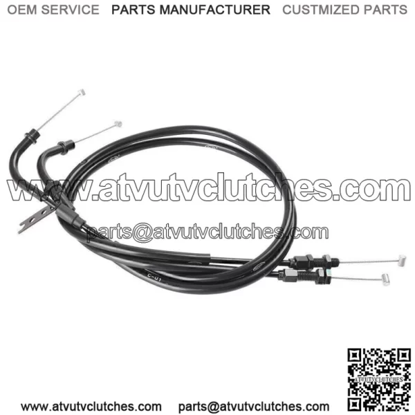 Motorcycle Throttle Cables Wire Line For Suzuki GSXR600 / GSXR750 2006-2010 (For: Suzuki) - Image 5