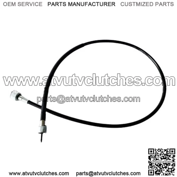 Set 5 Cables : Choke /Speedometer /Front brake /Clutch /Throttle For Suzuki K125 - Image 2