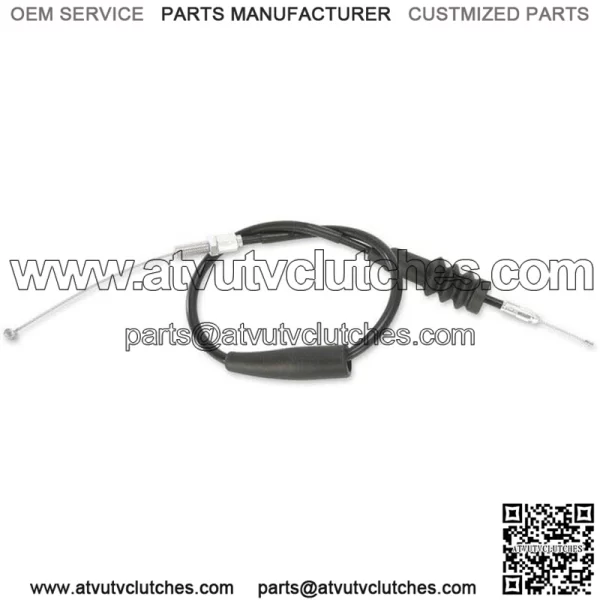 Throttle Cable Black fits Kawasaki/Suzuki KLX110/KLX110L/DR-Z110 (For: Suzuki)