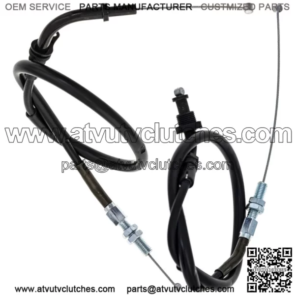 Push Pull Throttle Cable Set Suzuki SV650 SV650S 58300-20F00 58300-20F10 (For: Suzuki) - Image 2