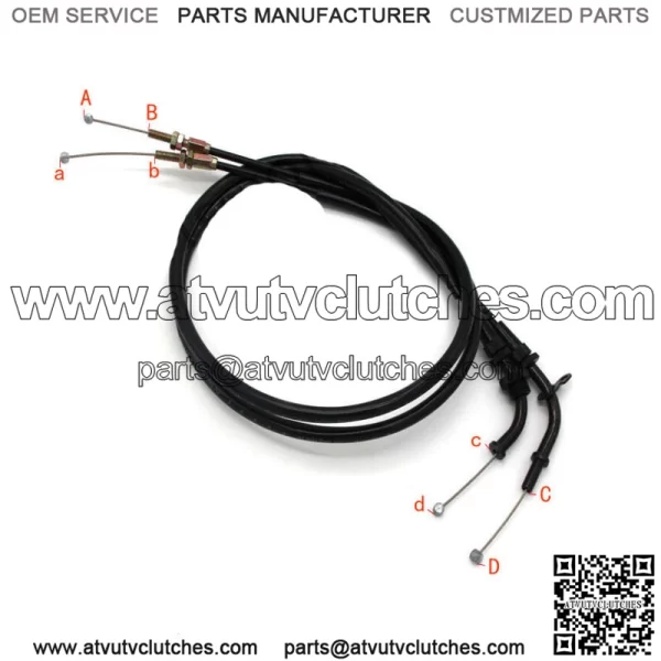 For Suzuki Throttle Cable Line GS500 GS500F 2001-2009 58300-01DA0 58300-01DB0 (For: Suzuki) - Image 3
