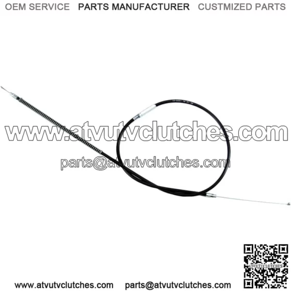 Black Vinyl Throttle Cable 10-0001 (For: Suzuki)