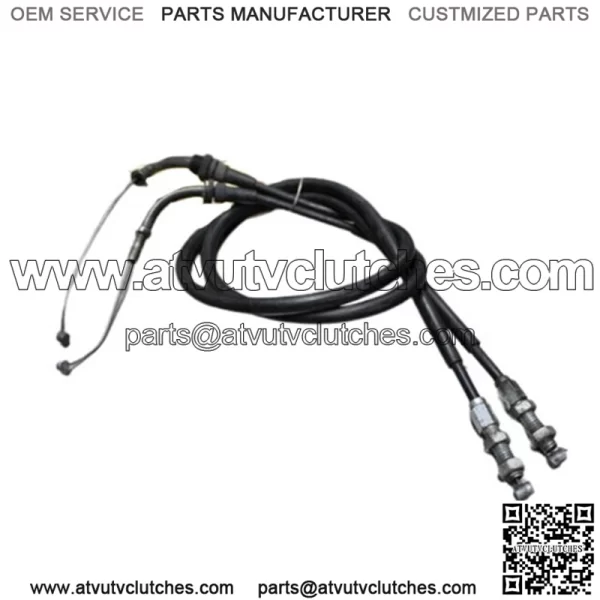 02-03 SUZUKI GSXR750 Throttle Cables (For: Suzuki)