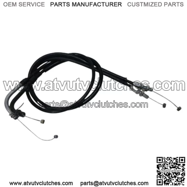 07 08 SUZUKI GSXR 1000 THROTTLE CABLES S02 (For: Suzuki)