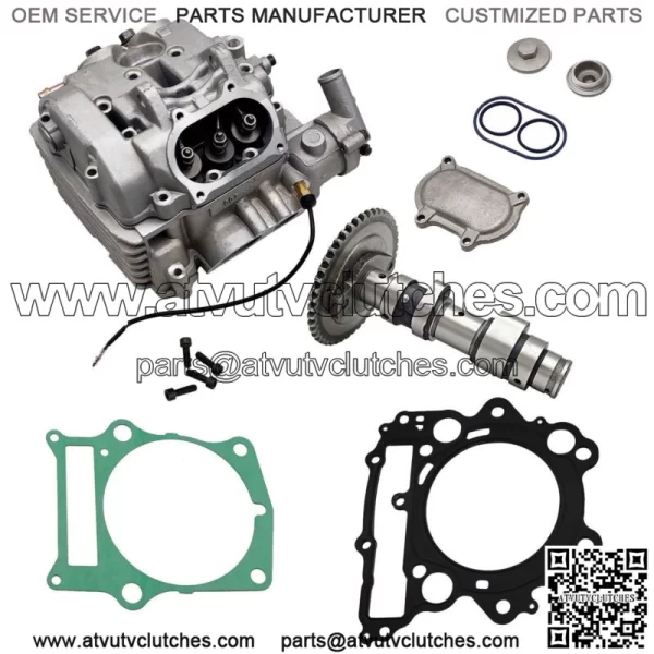 Cylinder Head W/Gasket Camshaft For Yamaha Grizzly Rhino 660 5KM-11101-00-00 (Fits: Yamaha Rhino 660)