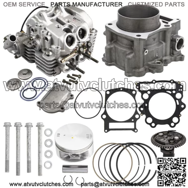 660cc Standard Bore 9.1:1 Cylinder Kit for Yamaha Grizzly 660 (Fits: Yamaha Rhino 660)