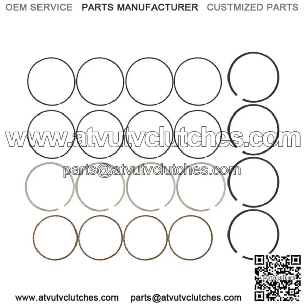 Engine Repair Pistons Gaskets Bearing Overhaul Kit for 2.0TFSI Audi VW CDN CCZB - Image 2