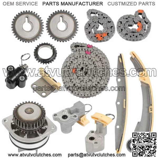 Water Pump + Timing Chain Kit For 2004-2009 Nissan Altima Quest Maxima 3.5 VQ35D