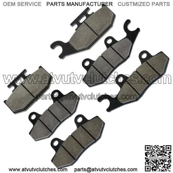 Front Rear Brake Pads for Yamaha Raptor 700 700R YFM700R 2006-2012 (For: 2006 Yamaha Rhino 660) - Image 5