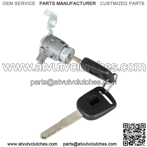 For Honda Civic 2001 2002-2005 W/2 Key Left & Right Door Lock Cylinder - Image 2