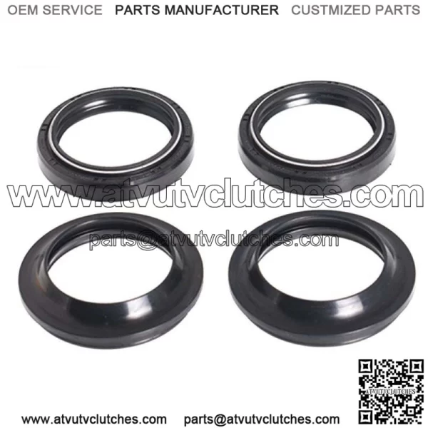 Front Fork Damper Shock Absorber Fork Dust and Oil Seal for Motorcycle 41×53×8