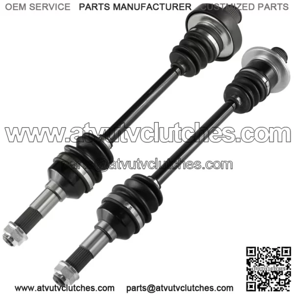 Rear Right And Left CV Joint Axles for Yamaha Rhino 660 YXR660F 4X4 2006 2007 (Fits: Yamaha Rhino 660)