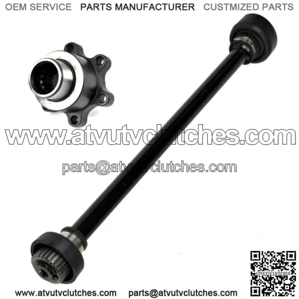 Rear Differential Drive Shaft Boss & Drive Shaft for Yamaha Rhino 660 2004~2007 (Fits: Yamaha Rhino 660)