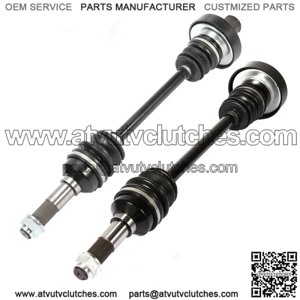 Rear CV Axles Left+Right For 2004-07 Yamaha Rhino 660 06-09 Yamaha Rhino 450 4x4 (Fits: Yamaha Rhino 660)