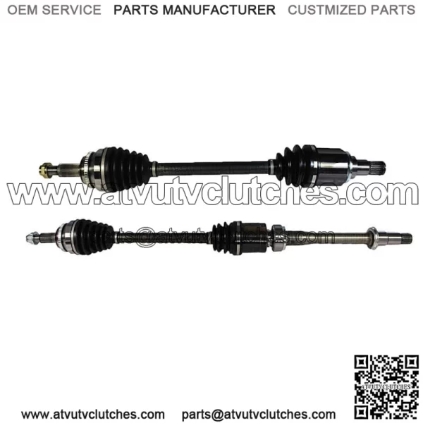 Front Pair CV Axle Joint Shaft Assembly for Toyota Sienna 3.5L V6 FWD 2011-2016 (For: Toyota)