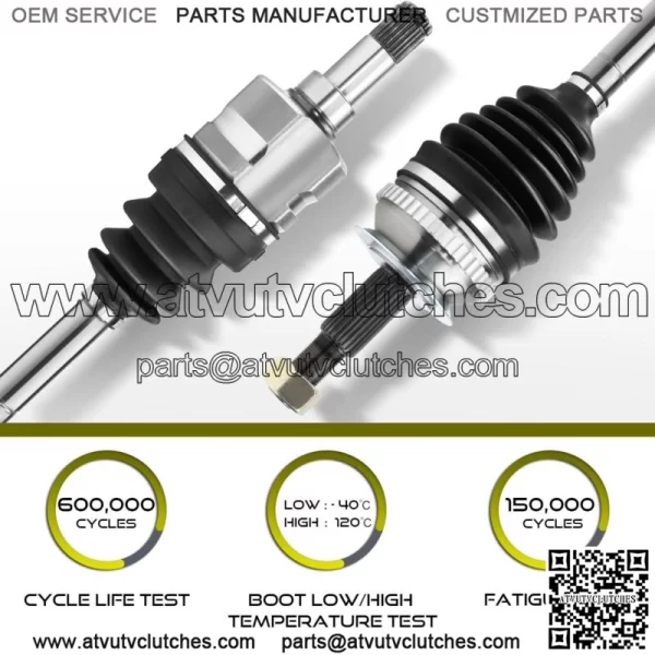 CV Axle Shaft Assembly for Toyota Prius C 2012-2019 L4 1.5L Front Driver Side (For: Toyota) - Image 2