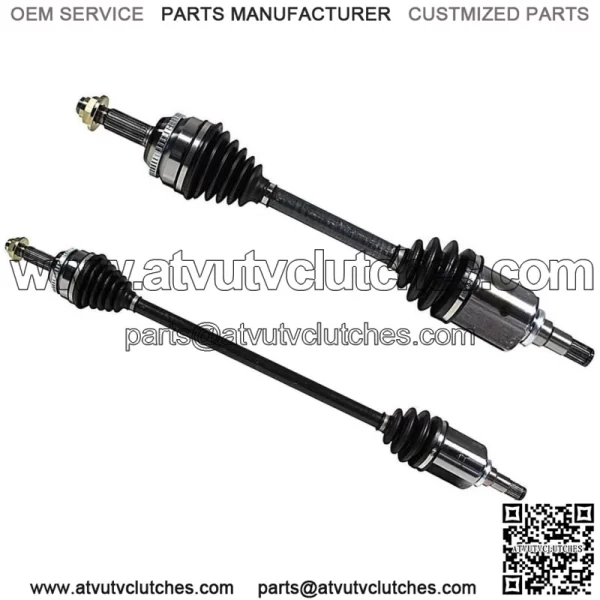 Front Driver & Passenger Pair CV Axle Shaft For Toyota Corolla Auto Trans 03-08 (For: Toyota)