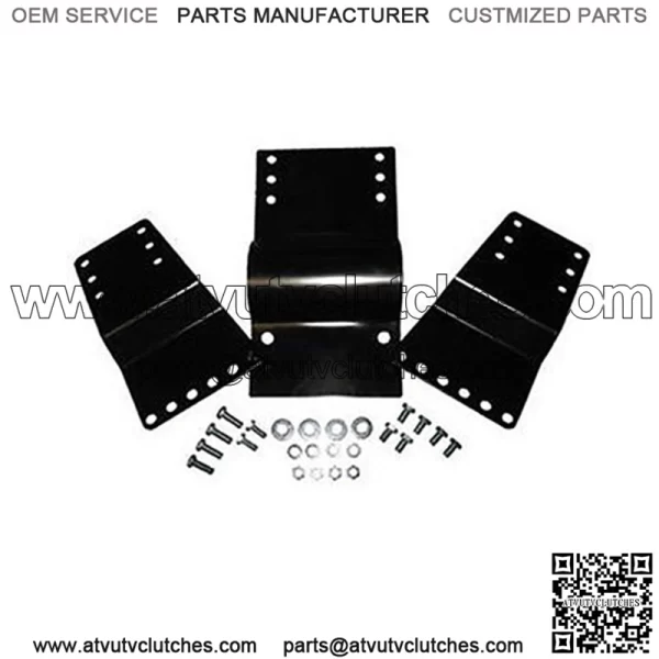 Seat Brackets Set Steel Black Fits International 706 1466 856 766 1066 966