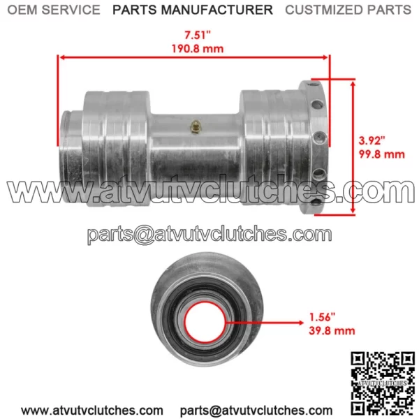 Rear Axle Bearing Carrier Hub for Honda TRX400EX Sportrax 400 2X4 1999-2008 - Image 2