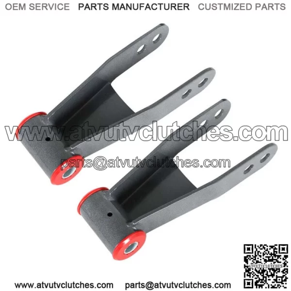 For 1988-1998 Chevy GMC 1500 C15 K15 Truck 4" Rear Drop Kit Shackles & Hangers - Image 5