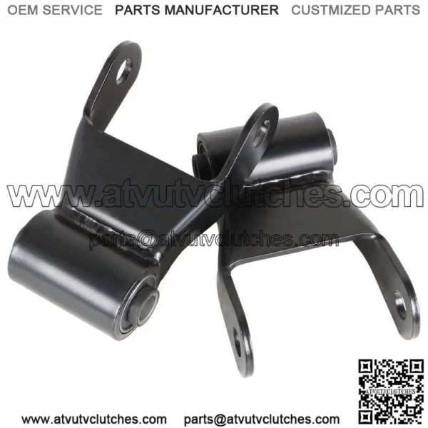 PAIR OF 3" REAR LEAF SPRING SHACKLE FOR 1994-02 DODGE RAM 2500 3500 722-022 - Image 4