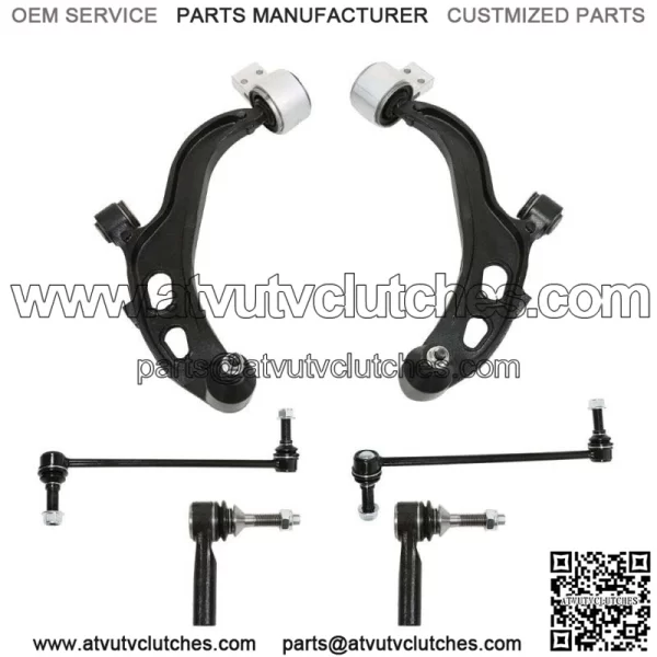 For 2013-2018 Ford Taurus 2013-2016 Lincoln MKS MKT Front Lower Control Arm 6Pcs