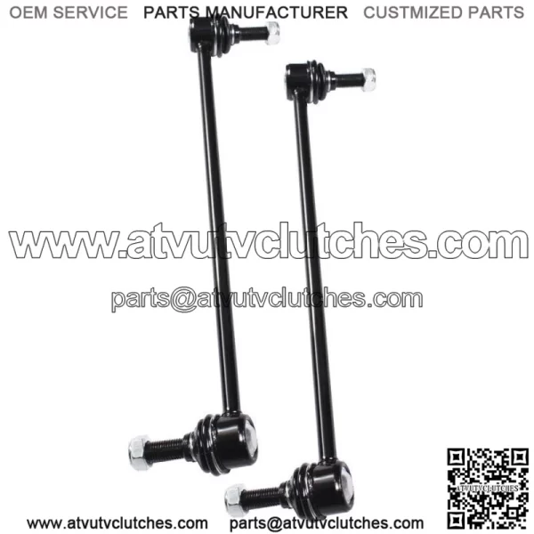 6pc Suspension Kit Front Control Arm Sway Bar Tierod For 07-12 Hyundai Santa Fe - Image 2