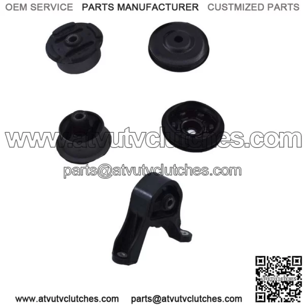 5 Rear Differential Arm Mounting Bushing+Top Support Set For Honda CR-V CIVIC - Image 5