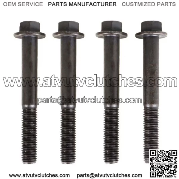 For Ford Mazda Truck Rear Leaf Spring Shackle Bracket Repair Kit Pair Set 2 - Image 3