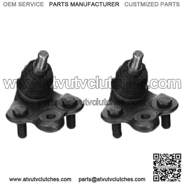 For 2006-2011 Acura CSX 2.0L Front Lower Control Arm Set Ball Joints Black 4pc - Image 4