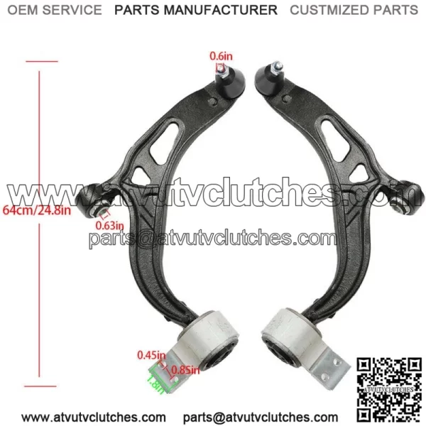 For 2011-2019 Ford Explorer 3.5L 3.7L Front Lower Control Arm w/ Ball Joint Pair - Image 3
