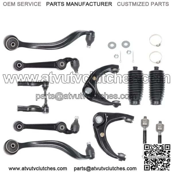 Front Upper & Lower Control Arm Sway Bar Tie Rod for Ford Lincoln Mercury - Image 3