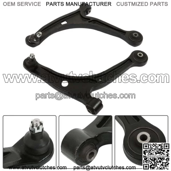 For 2003-2008 Honda Pilot Acura 8pc Front Lower Control Arm Ball Joints Tie Rods - Image 4