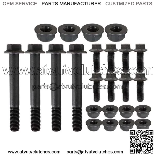 For 1983-2008 Ford Ranger Rear Hanger and Shackle Kit Replaces 722-001 & 722-010 - Image 2
