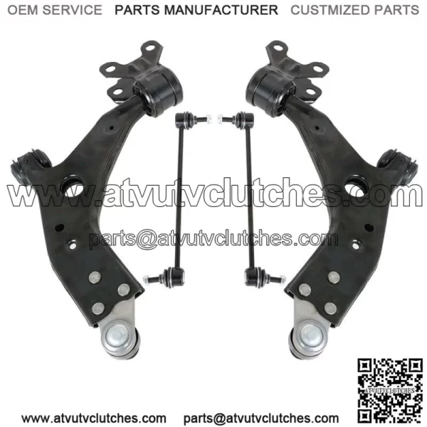 For 2013 - 2015 Ford Escape 4PC Front Lower Control Arm Ball Joint Sway Bar Link - Image 3