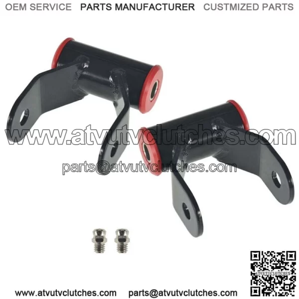 2x For 2002-2008 Dodge Ram 1500 2WD Drop Shackle Lowering Shackles Leveling Kit - Image 2