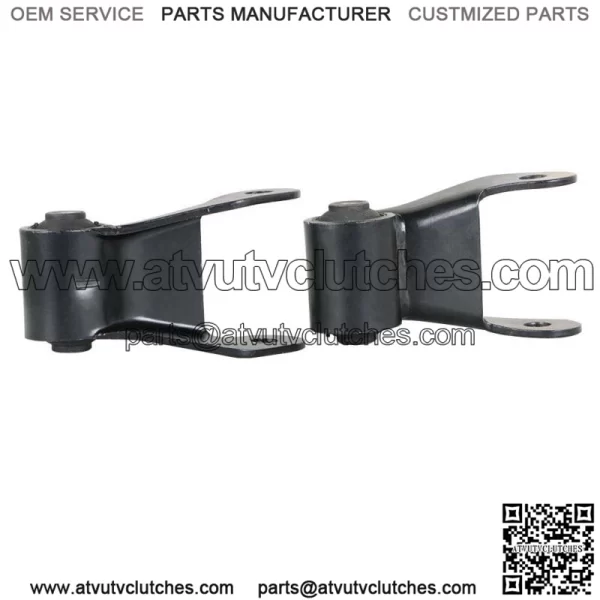 For 1988-1997 Chevy GMC K2500 Rearward Leaf Spring Shackle & Bracket Hanger Set - Image 5