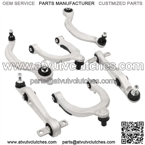 For 2017-2021 Tesla 3 Front Upper & Lower Control Arm and Ball Joint Assembly 6x