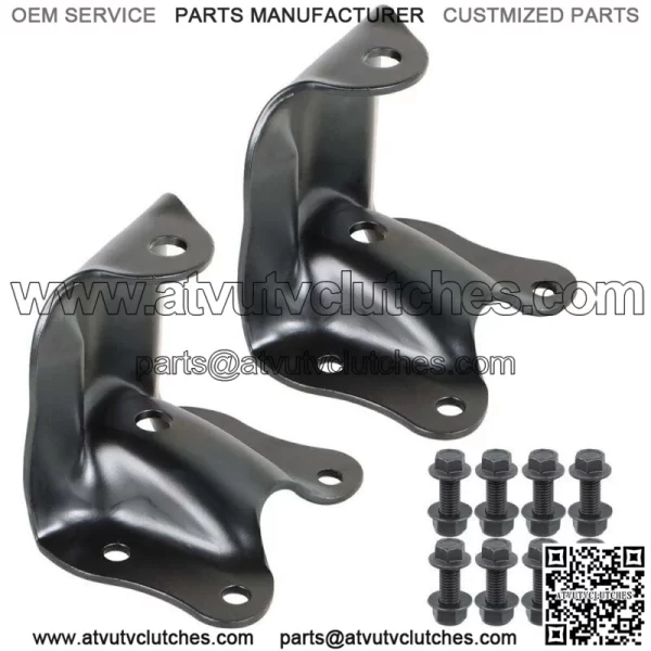 For 86-11 Ford Ranger Mazda B2300 Set of 2 Rear Leaf Spring Bracket Kit 722-010