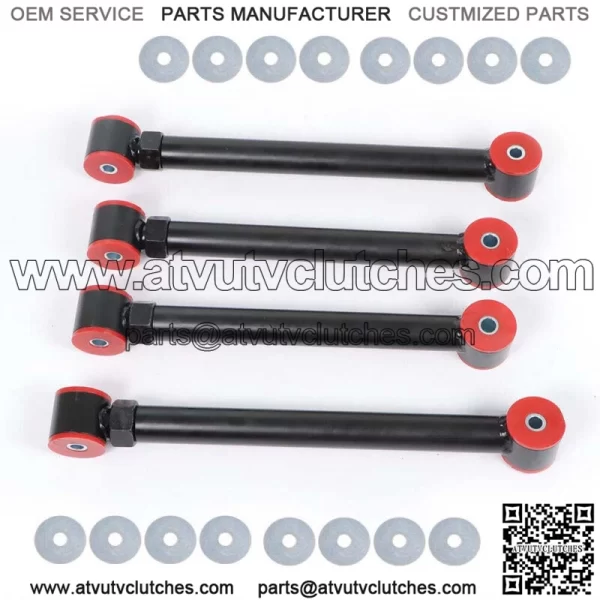 For Dodge Ram 94-09 4X4 Upgraded Adjustable Front Upper Lower Control Arms 0-6"