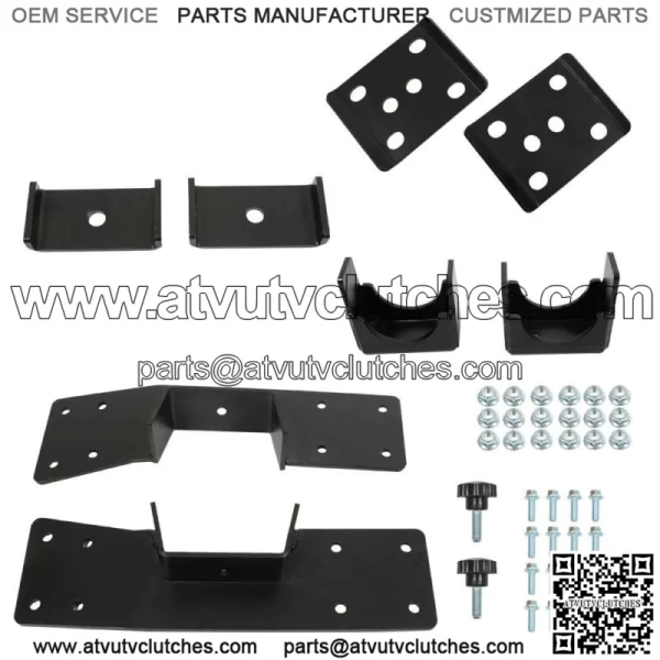 For 1999-2006 Silverado & Sierra 1500 6" Rear Axle Lowering C Notch & Flip Kit