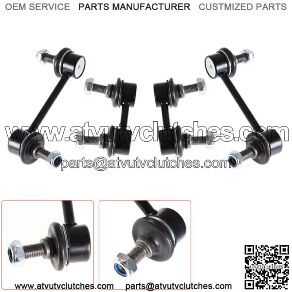 4Pc Sway Bar Links Front Rear Driver Passenger Kit for Corolla Prizm Celica - Image 2