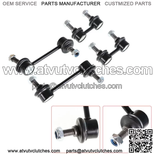 4Pc Sway Bar Links Front Rear Driver Passenger Kit for Corolla Prizm Celica - Image 3