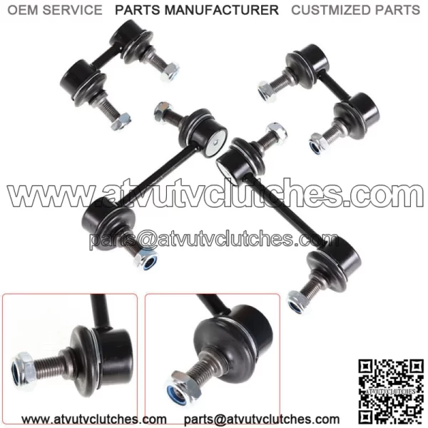 4Pc Sway Bar Links Front Rear Driver Passenger Kit for Corolla Prizm Celica - Image 5