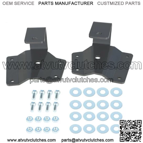 For 1999-2006 Chevy GMC 1500 Pickup Truck 2" Rear Axle Drop Hangers Lowering Kit