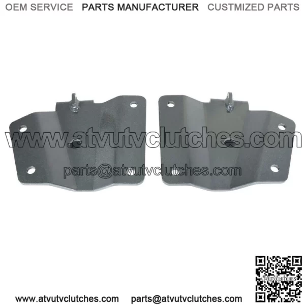 For 1999-06 Chevy Silverado &GMC Sierra 1500 4" Drop Kit Rear Shackles & Hangers - Image 5