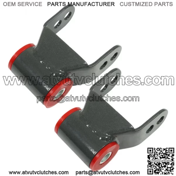 For 1988-1998 Chevy GMC K1500 K2500 4WD Rear Spring Shackle 1.5" or 2" Lift Kit - Image 3