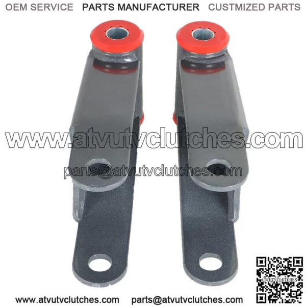 For 1999-2007 Ford F250 F350 Super Duty 2WD 2" Rear Drop Lowering Shackle Kit - Image 5